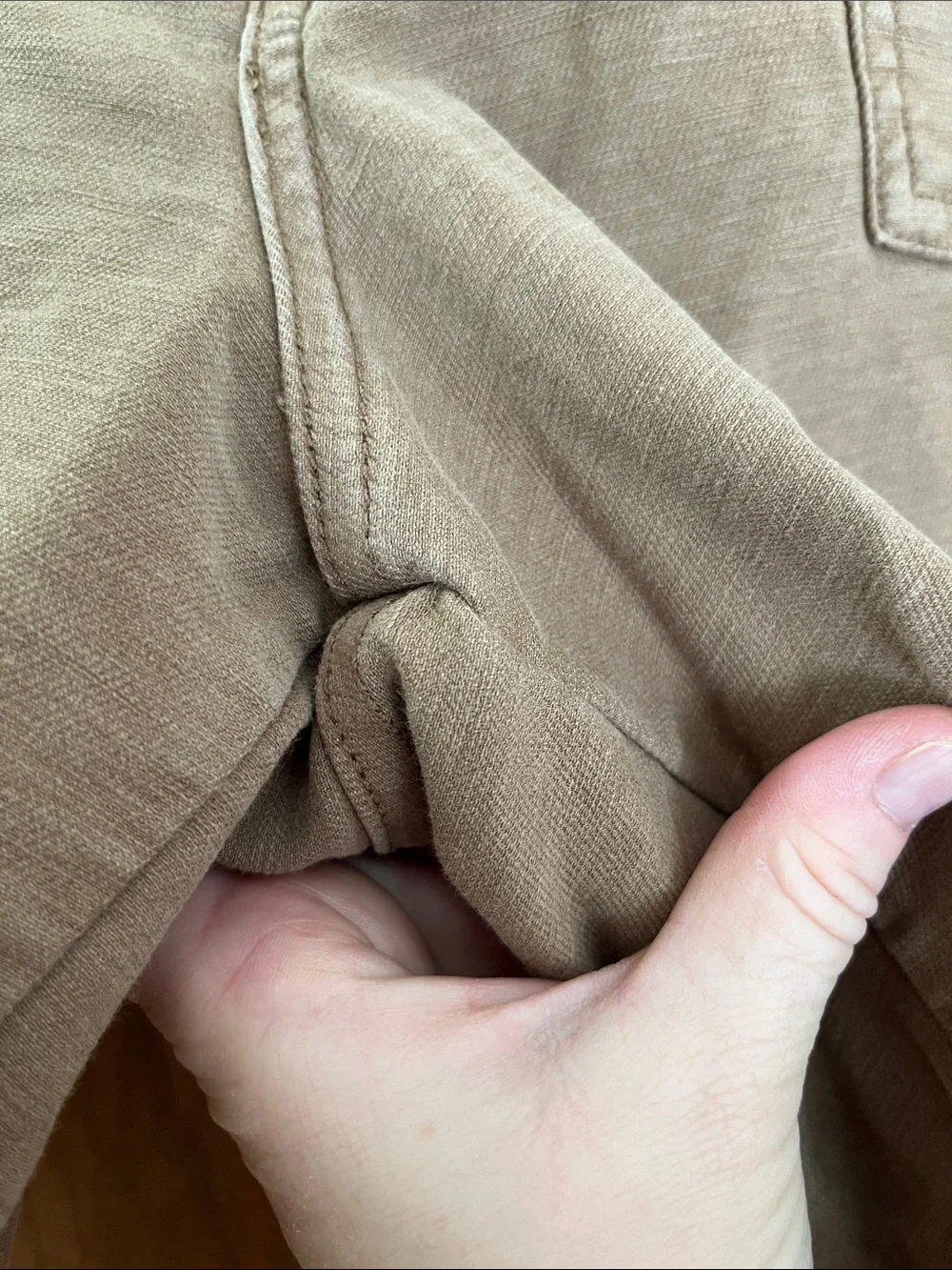 Kut from the Kloth Jean Khaki Shorts Size 16